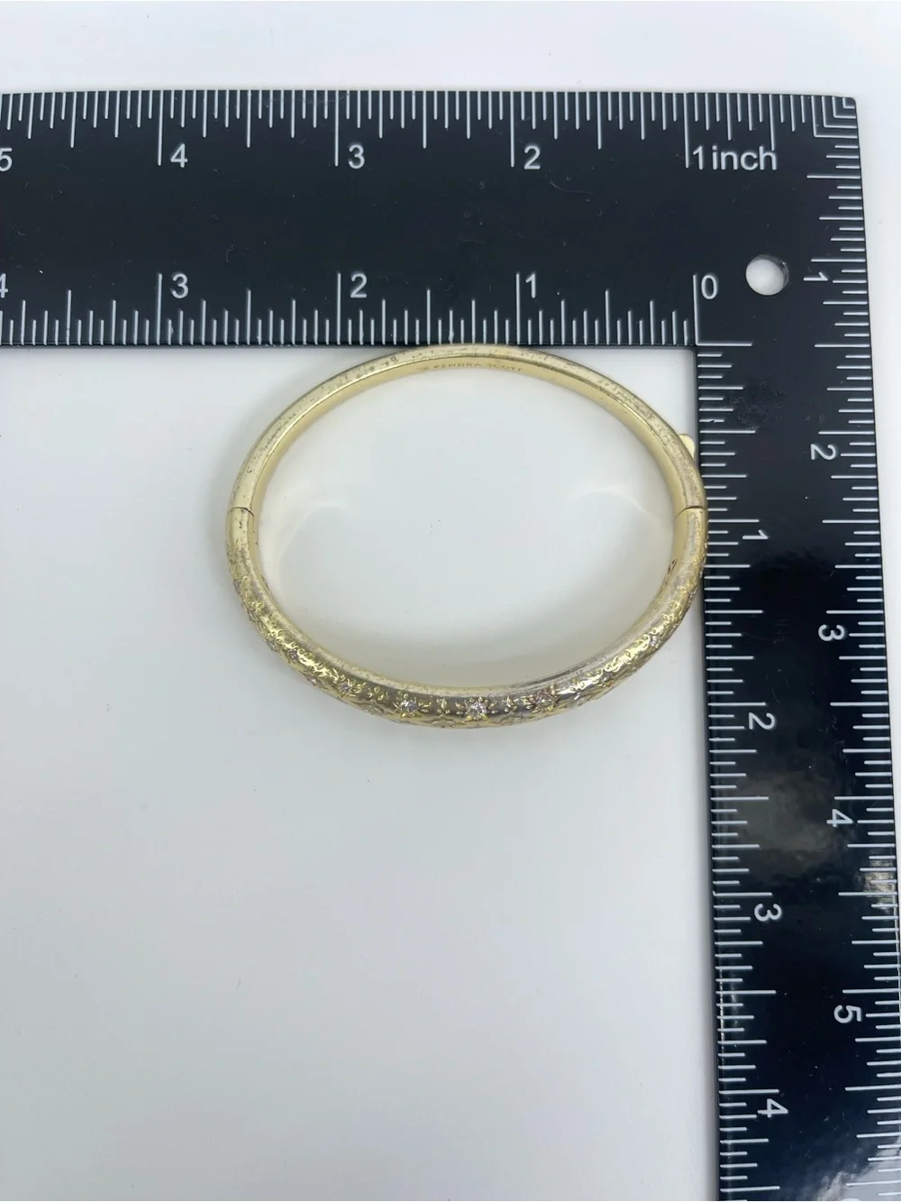 Kendra Scott Gold Star Motif Bangle Bracelet
